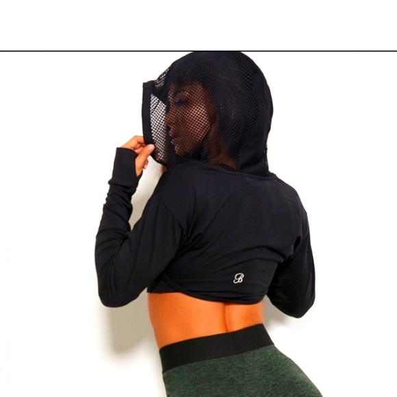 Bombshell Sportswear Other - Bombshell Sportswear mohawk cropped hoodoe